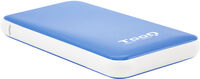 Caja Externa HDD Tooq 2.5" SATA (9,5mm) UASP Tool Less - USB 3.1 Gen 1 Azul