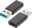 Adaptador Gigabit USB Ewent USB-A para USB-C image number null
