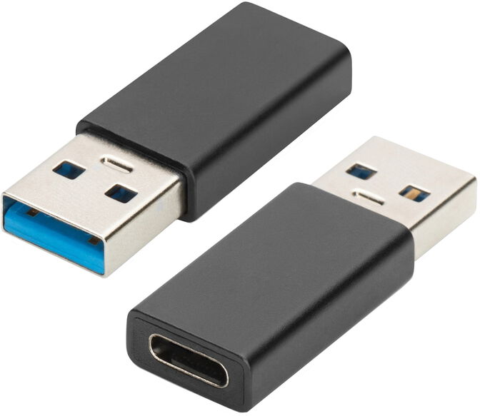 Adaptador Gigabit USB Ewent USB-A para USB-C image number 0
