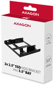 Adaptador AXAGON RHD-225 Dual 2.5" HDD para 3.5" image number null