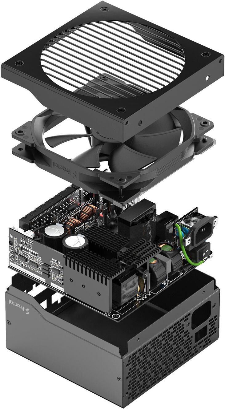Fuente Alimentación Fractal Design Ion+ 2 660W 80+ Platinum Full Modular image number 13