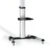 Soporte Móvel Tooq Tilt Rotação 90º Ajustable 37" a 70" Max. 50kg Negro image number null
