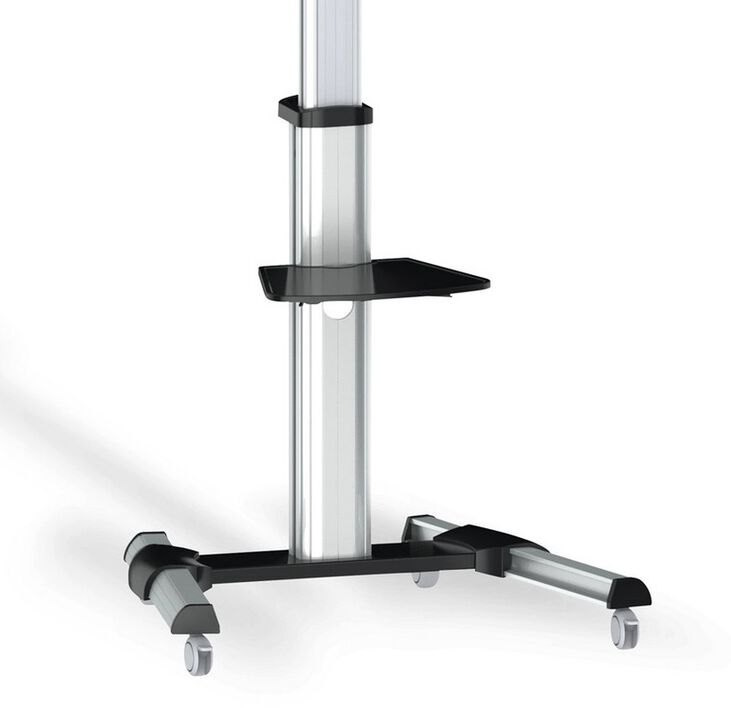 Soporte Móvel Tooq Tilt Rotação 90º Ajustable 37" a 70" Max. 50kg Negro image number 3