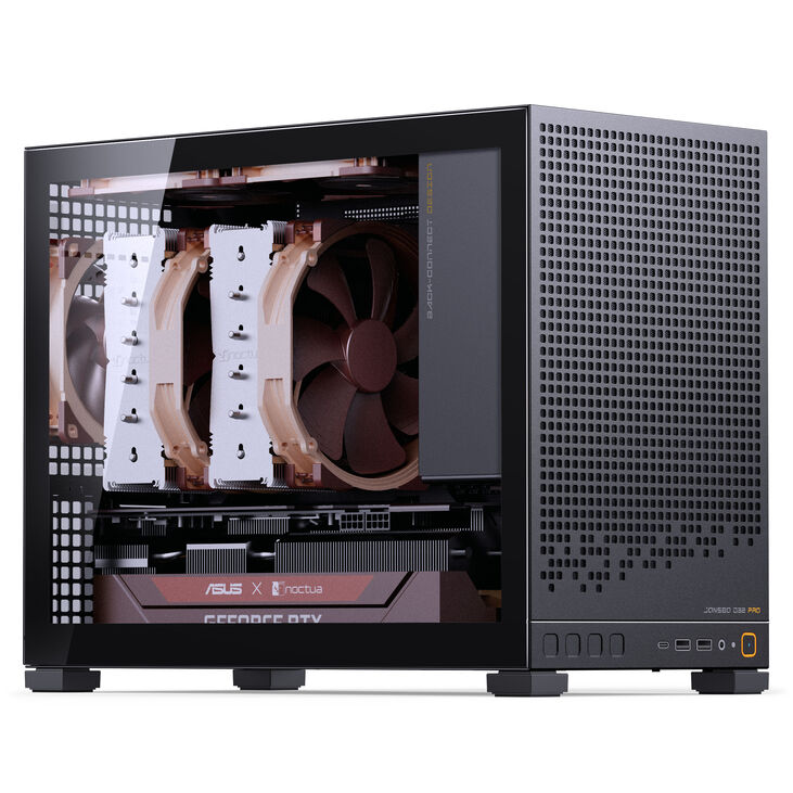 Caja Micro-ATX Jonsbo D32 PRO Vidrio Temperado Negro image number 5