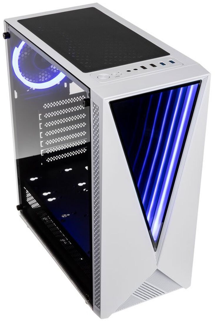 Caja ATX Kolink VOID RGB Vidrio Templado Blanco image number 1