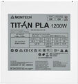 Fuente Montech Titan PLA 1200W 80 Plus Platinum PCIE5 (Cybenetics Platinum) image number null