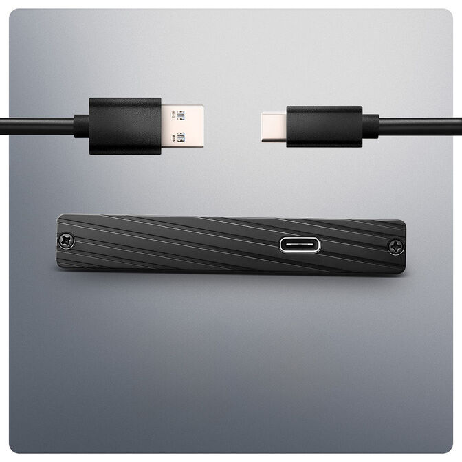 Caja Externa AXAGON EE25-XA6C para SSD/HDD 2.5" USB-C, SATA 6G, Aluminio image number 4