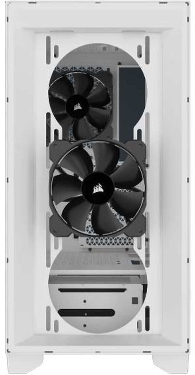 Torre ATX Corsair 3000D Airflow Blanco Cristal Templado image number 3