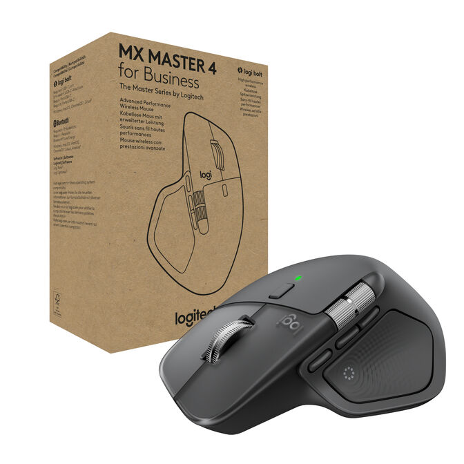 Rato Logitech MX Master 4 for Business 8000DPI Wireless/Bluetooth Grafite image number 0