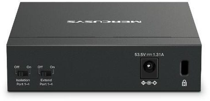 Switch SOHO Mercusys MS105GP 5 Portas Gigabit UnManaged PoE+ image number 2