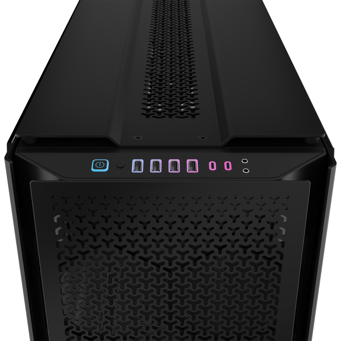 Torre E-ATX Corsair 9000D RGB Airflow Negro Cristal Templado image number 5