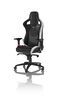 Silla noblechairs EPIC Real Leather - Negro / Blanco / Rojo