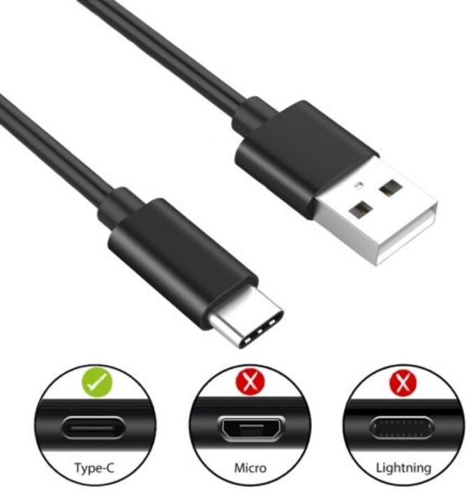 Cable USB 2.0 Ewent Type-C para Type-A 1.8 M image number 1