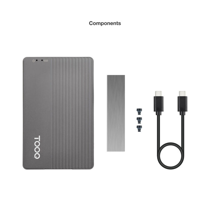 Caja SSD com HUB Tooq TQE-2242G M.2 NGFF/NVMe USB3.2 Gen 2 image number 7