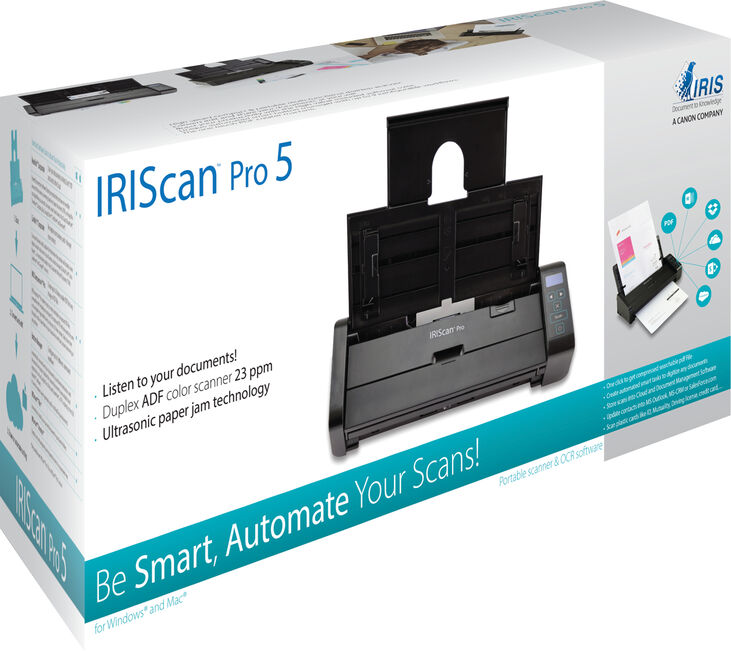 Escáner de Mesa IRIS IRISCan Pro 5 23PPM ADF20 image number 2