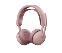 Headset Logitech Zone Wireless 2 ES Bluetooth ANC Rosa