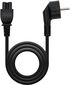 Cable de Alimentación Trevo NanoCable CEE7 Angular/M-C5/F 1.5 M Negro image number null