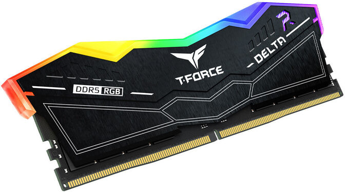 Team Group Kit 32GB (2 x 16GB) DDR5 6400MHz Delta RGB Negro CL32 image number 3