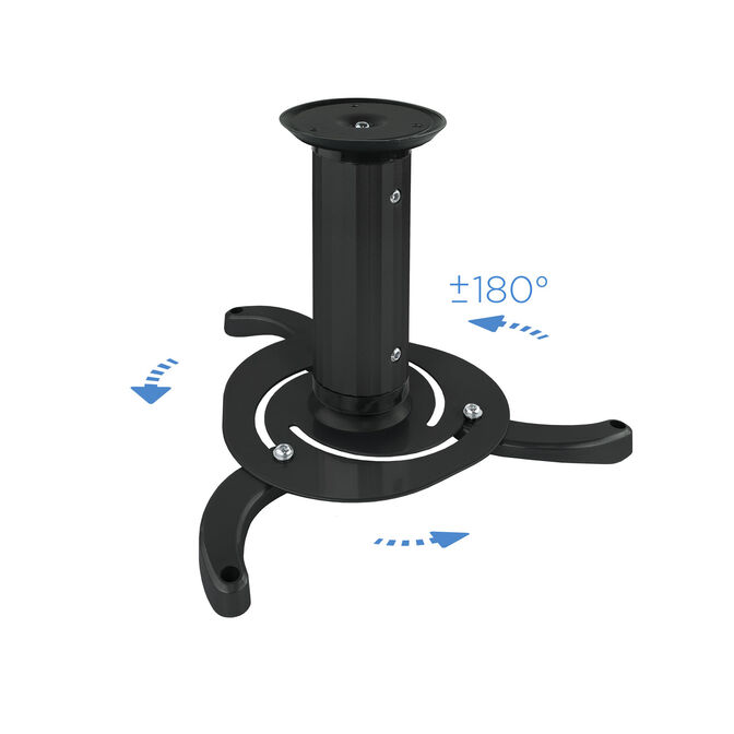 Soporte de Techo Tooq para Proyectores Max.10kg Negro image number 9