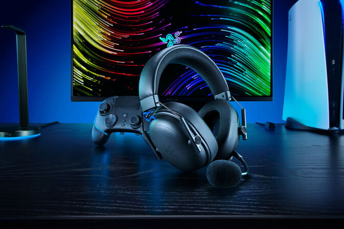 Auriculares Razer BlackShark V3 para PlayStation Wireless/Bluetooth Negro image number 4