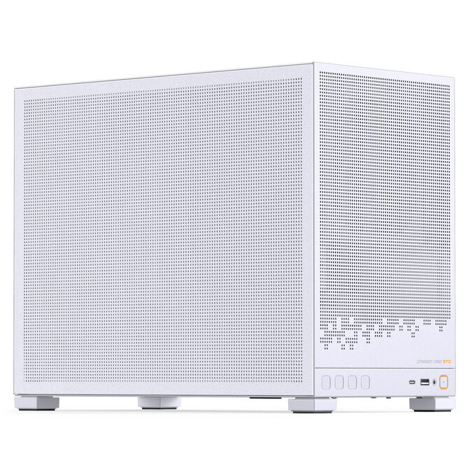 Caja Micro-ATX Jonsbo D32 STD MESH Vidrio Temperado Blanco image number 0