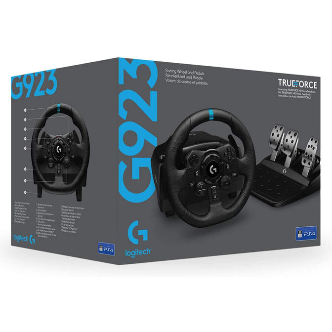 Volante Logitech G923 TrueForce Racing Wheel PS5/PS4/PC image number 5