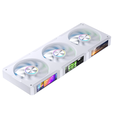 Ventilador Jonsbo ZC-360 RGB con Pantalla LCD de Marco &Uacute;nico Negros &ndash; Triple Ventilador 120mm (360mm) image number null
