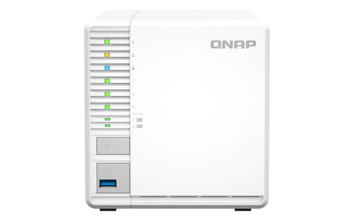 NAS QNAP TS-364-8G - 3 Baías - 2.9GHz 4-core - 8GB RAM image number 0