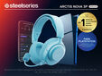 Auriculares SteelSeries Arctis Nova 3P Wireless/Bluetooth Aqua image number null