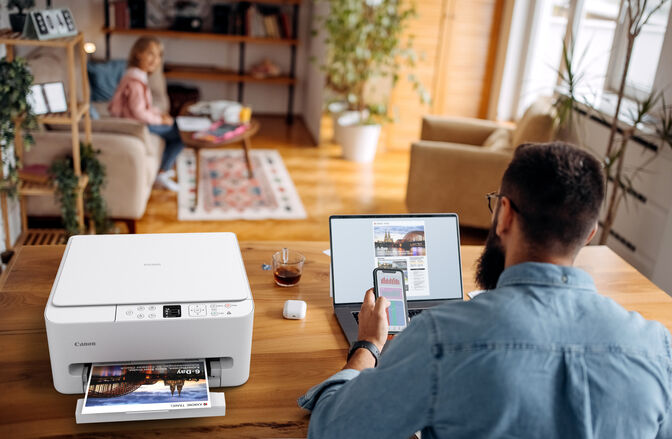 Multifunci&oacute;n Canon PIXMA TS6550i WiFi image number 14