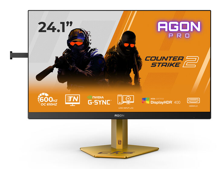 Monitor AGON by AOC 24" CS24A Ultra-Fast TN eSports FHD 610Hz 0.3ms G-SYNC RGB image number 0