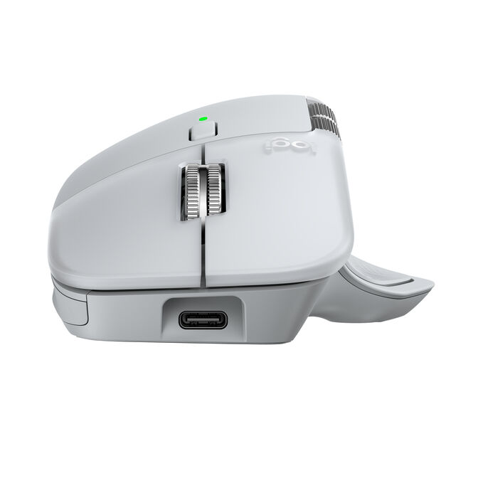 Rat&oacute;n Logitech MX Master 4 for Mac White Silver image number 2