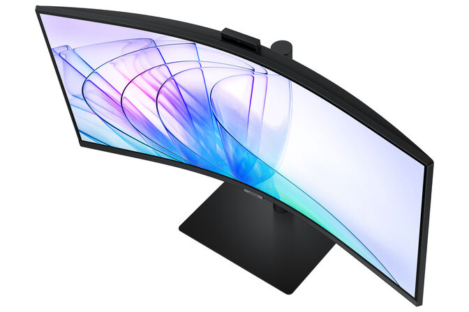 Monitor Curvo Samsung ViewFinity S6 34" S65VC VA UWQHD 100Hz USB-C (PD90W) KVM Webcam image number 7