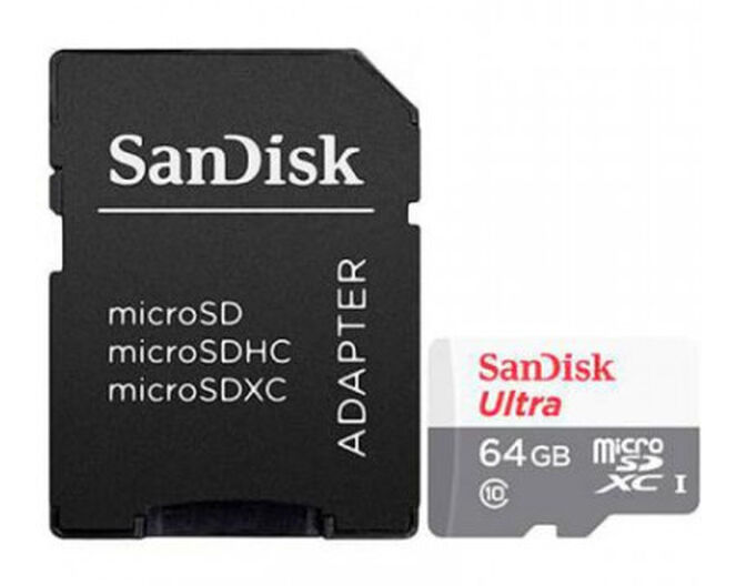 Tarjeta de Memoria SanDisk MicroSDHC/SDXC UHS-I C10 A1 U1 64GB image number 0