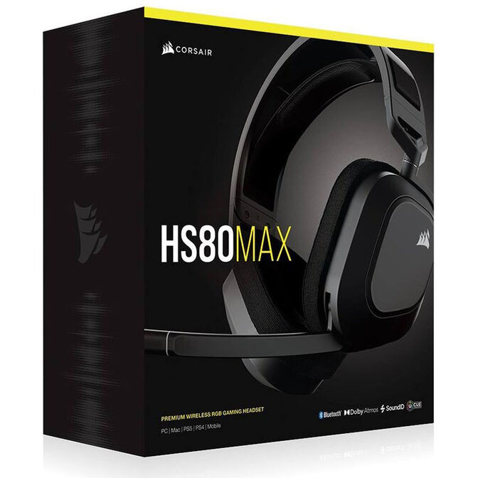 Auriculares Corsair HS80 MAX Gaming Wireless Steel Gray image number 9