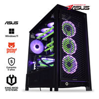 Ordenador King Mod Liquid-PC Ryzen 9 9950X3D 64GB DDR5 2TB RTX 5080 WiFi W11