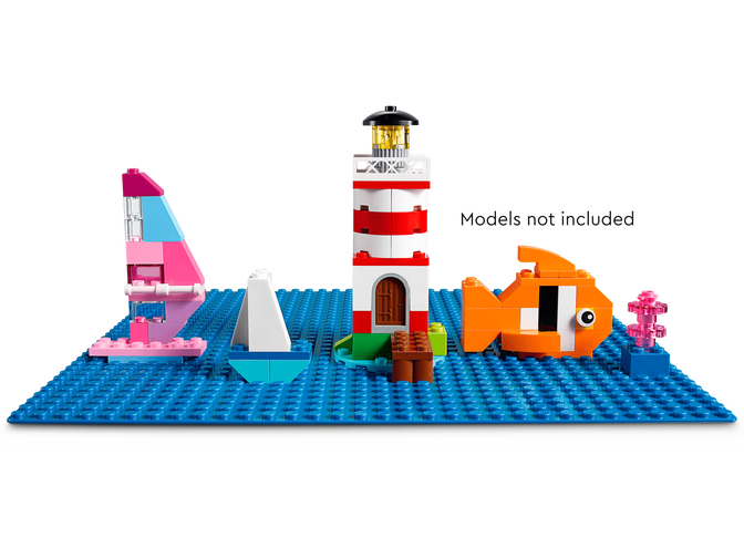 LEGO Classic: Base Azul, 1 Pieza (11025) image number 2