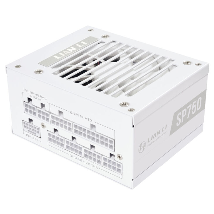 Fuente de alimentación Lian Li SP750 V2 Gold 750W Blanca image number 1
