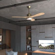 Ventilador de Techo Cecotec EnergySilence Aero 5290 Golden Pro image number null