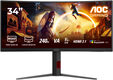 Monitor Curvo AOC Gaming 34" CU34G4Z Fast VA WQHD 240Hz 0.5ms image number null