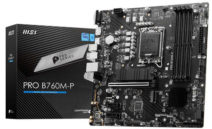 Placa Base MSI PRO B760M-P