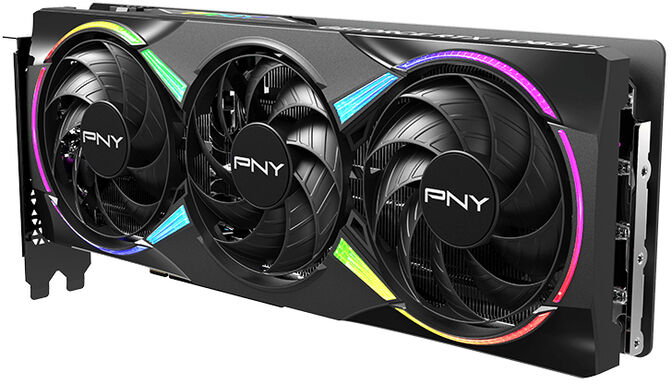 Tarjeta Gr&aacute;fica PNY GeForce&reg; RTX 5060 Ti Gaming RGB Triple Fan OC 16GB GDDR7 DLSS4 image number 3
