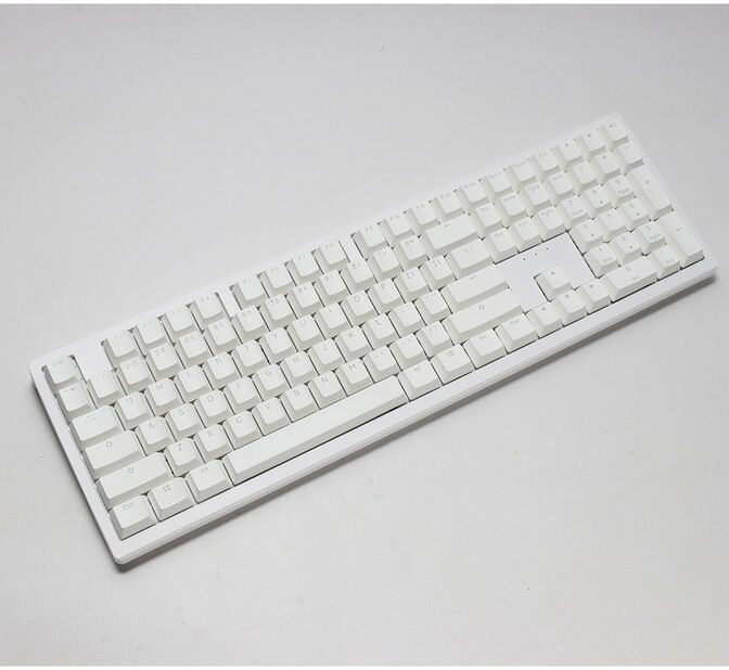 Teclado Mec&acirc;nico Ducky Zero 6108 100% Pure White RGB Tri-Mode Connect MX2A-Brown (ES) image number 6