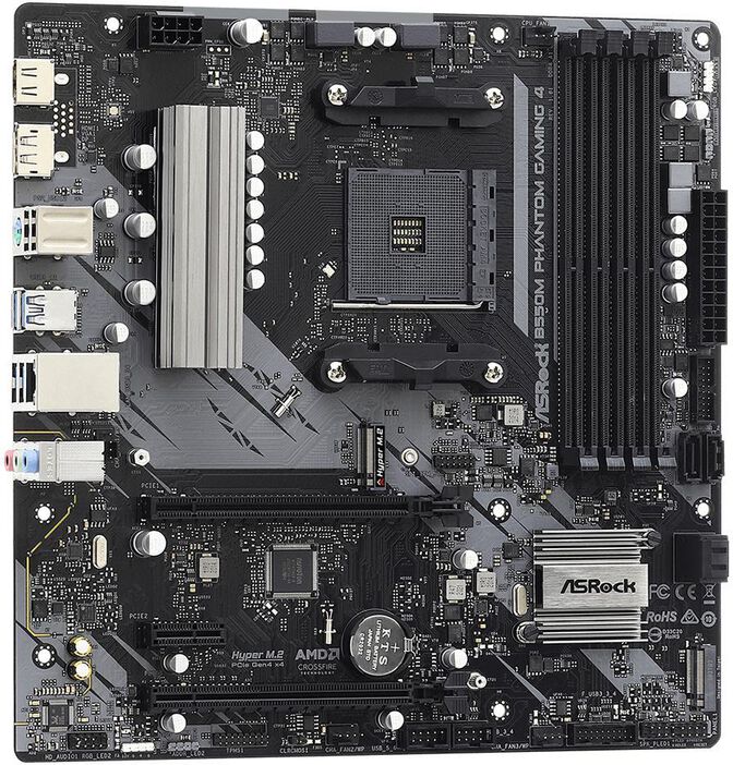 Placa Base ASRock B550M Phantom Gaming 4 image number 3