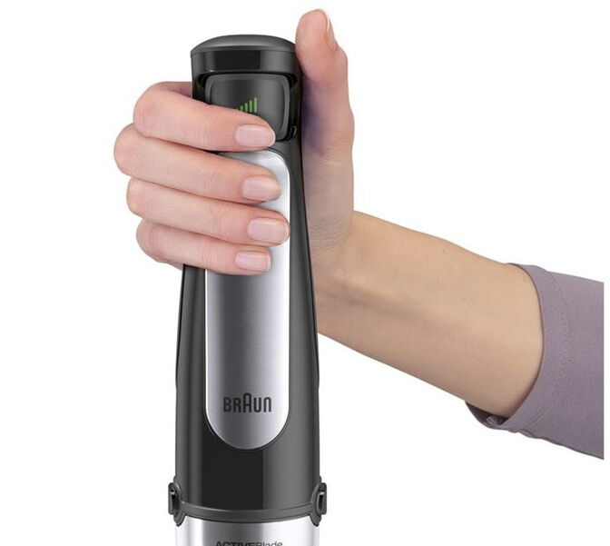 Batidora de Mano Braun MultiQuick 7 MQ 7045X 1000W Negro/Inox image number 2