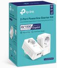 Repetidor TP-Link AV1000 TL-PA7027P Kit 2-Port Gigabit Passthrygh Repetidor Starter Kit image number null