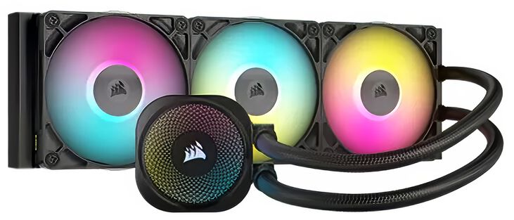 Refrigeración Líquida CPU Corsair iCUE LINK TITAN 360 RX RGB 360mm Negro image number 0