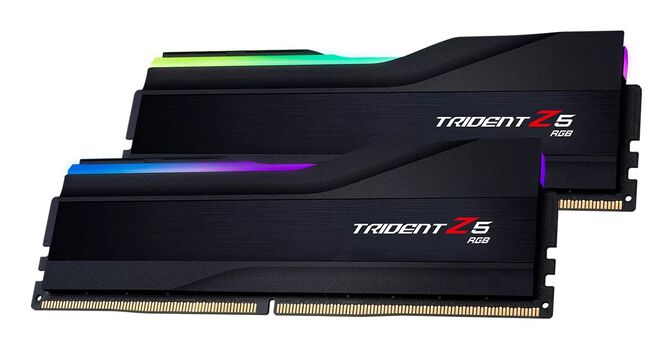G.Skill Kit 64GB (2 x 32GB) DDR5 6000MHz Trident Z5 EXPO CL36 Black - F5-6000J3636F32GX2-TZ5RK image number 1