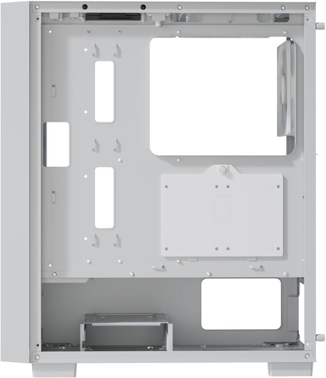 Caja ATX Aerocool B509A Flow ARGB Vidrio Templado Blanco image number 4