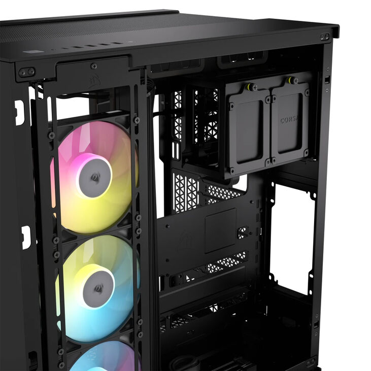 Torre ATX Corsair iCue LINK 6500X Negro Cristal Templado image number 1
